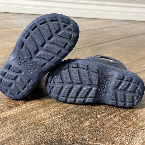 Crocs Kids' Handle It Rain Boot, Navy, 6 - Picture 4 of 11
